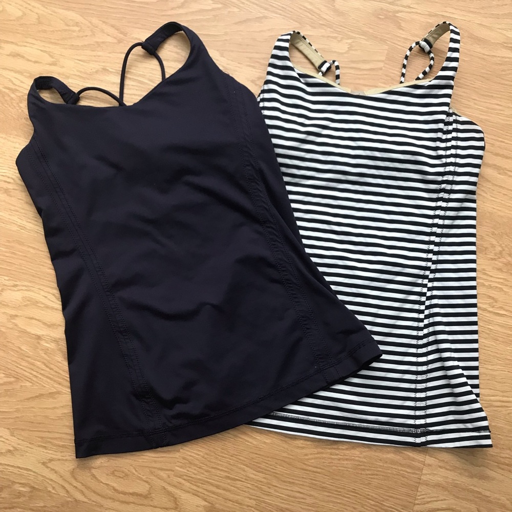 2 Lululemon Tight Fit Tank Tops
